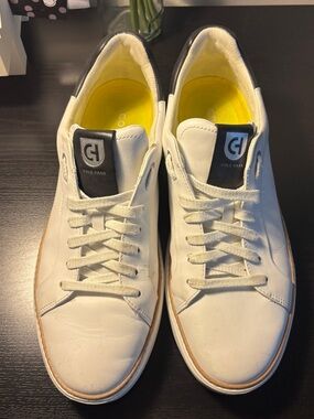 Cole Haan White leather sneaker